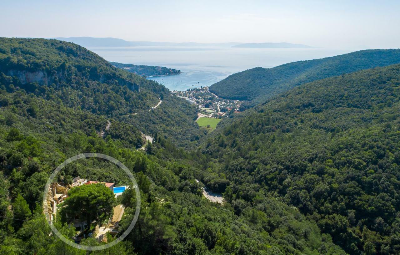 Villa Bogijeva Rabac Exterior foto