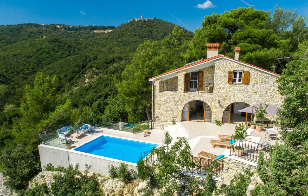 Villa Bogijeva Rabac Exterior foto